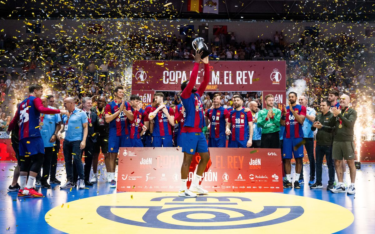 BM Torrelavega - Barça: Campions de Copa del Rei amb solvència (23-36)