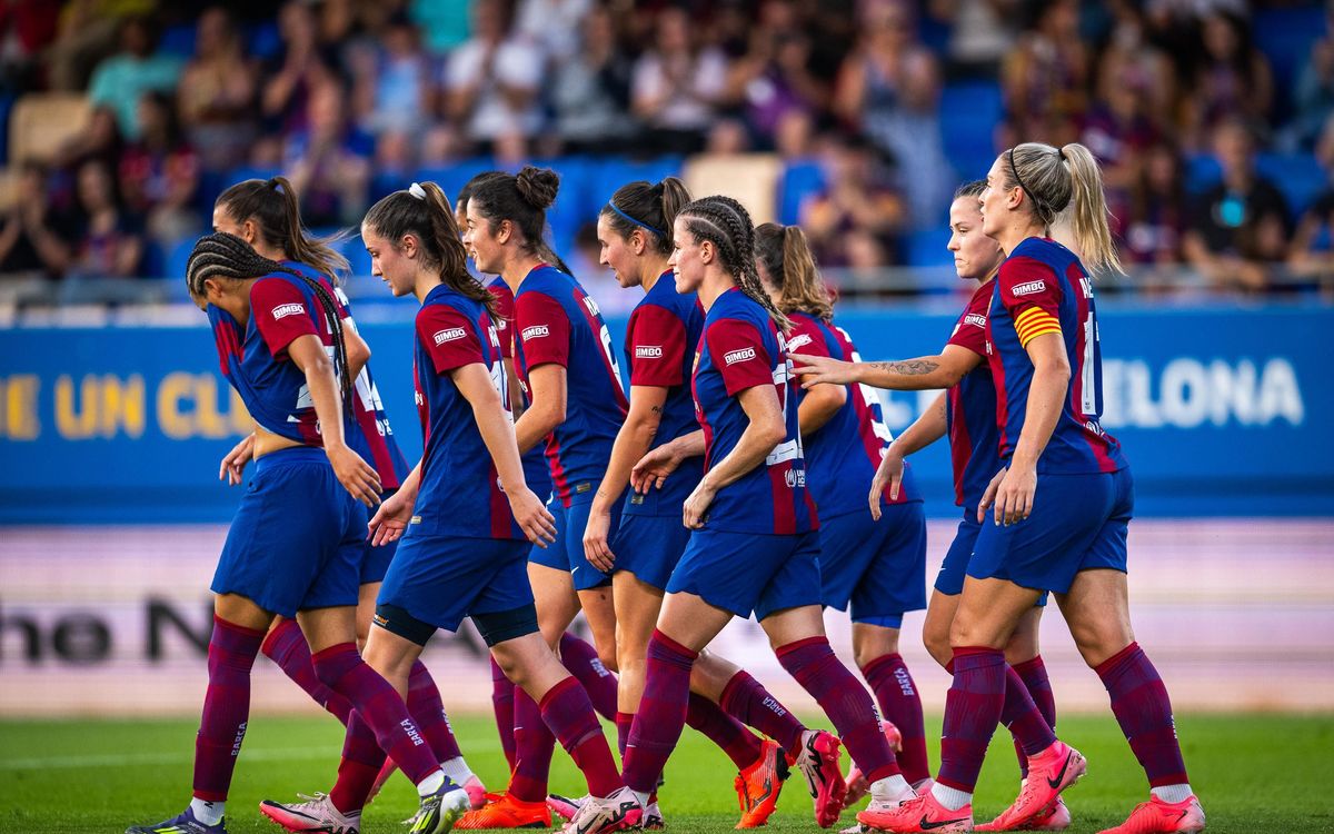 Barça Femení - Betis: Victòria emotiva en l'últim partit a casa (5-1)