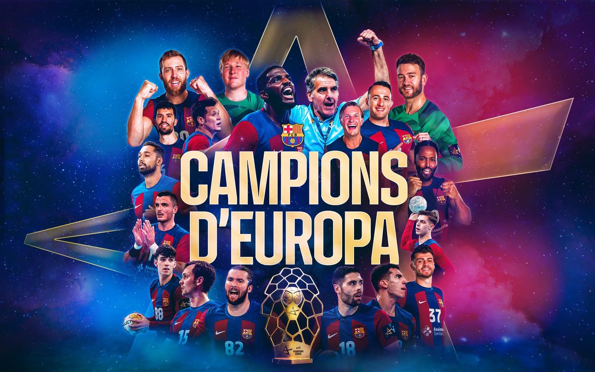 El Barça eixampla la seva llegenda amb la dotzena Copa d’Europa d’handbol