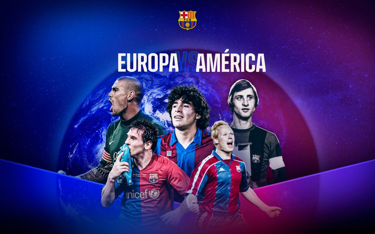 Vota por el mejor XI de la historia del Barça: Europa vs América