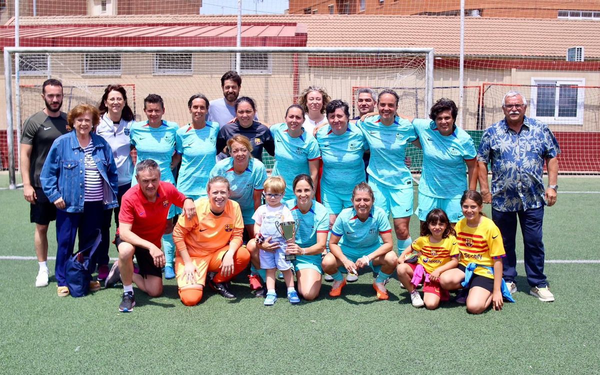 L’AJ FCB Femení guanya el 1r Torneig Veteranes Ciutat de Lleida “Bartolomé Ayola”