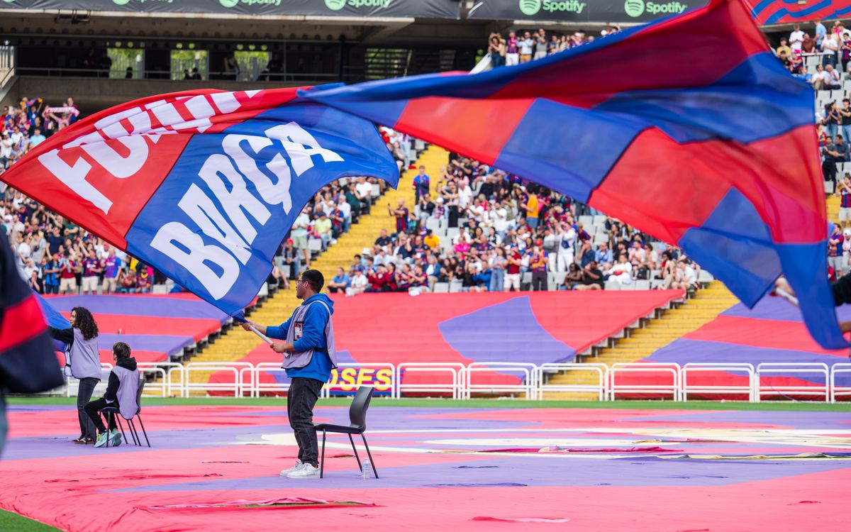 Oberta la compra del Passi Estadi Olímpic als abonats i abonades a l’Spotify Camp Nou que no el van adquirir el curs passat