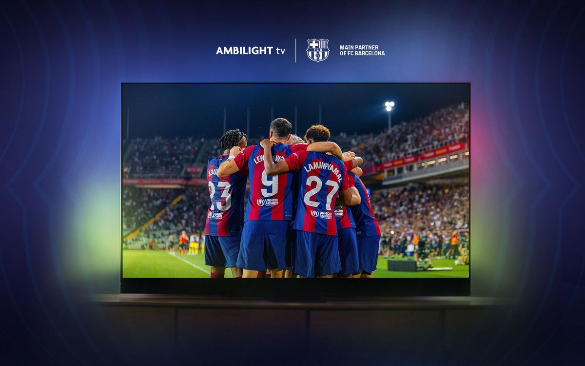 Exclusive Ambilight TV promotion for FC Barcelona members