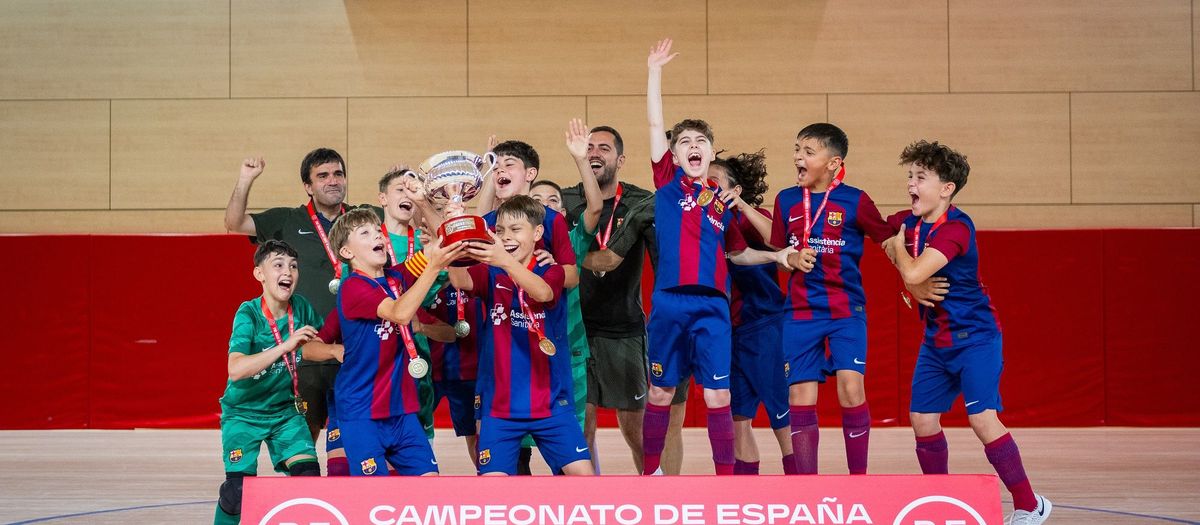 Triplete de Campeonatos de España en las categorías inferiores