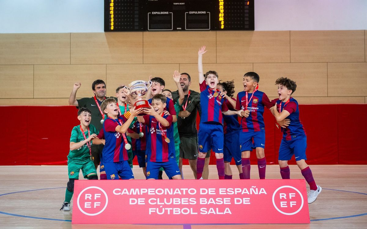 Triplete de Campeonatos de España en las categorías inferiores