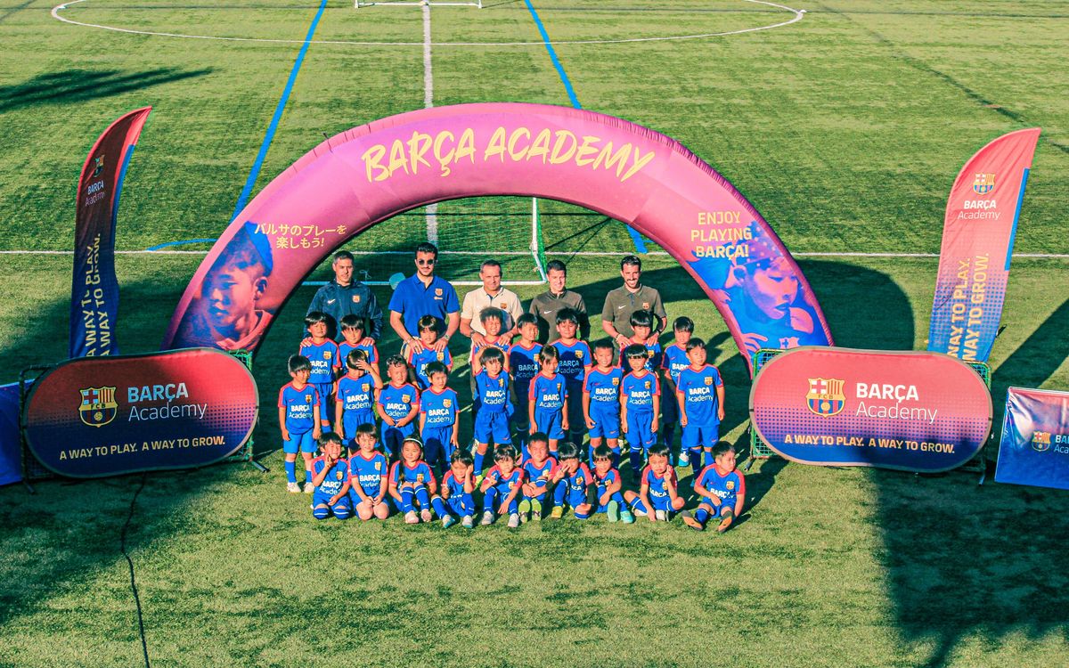 Visita por las Barça Academies de Japón