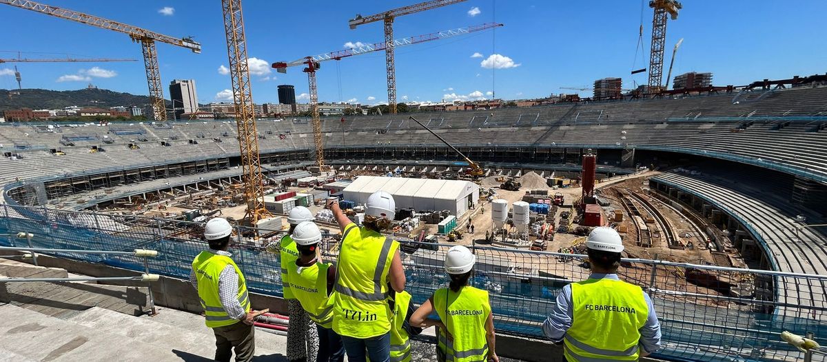 Accessibility audit of the future Spotify Camp Nou begins