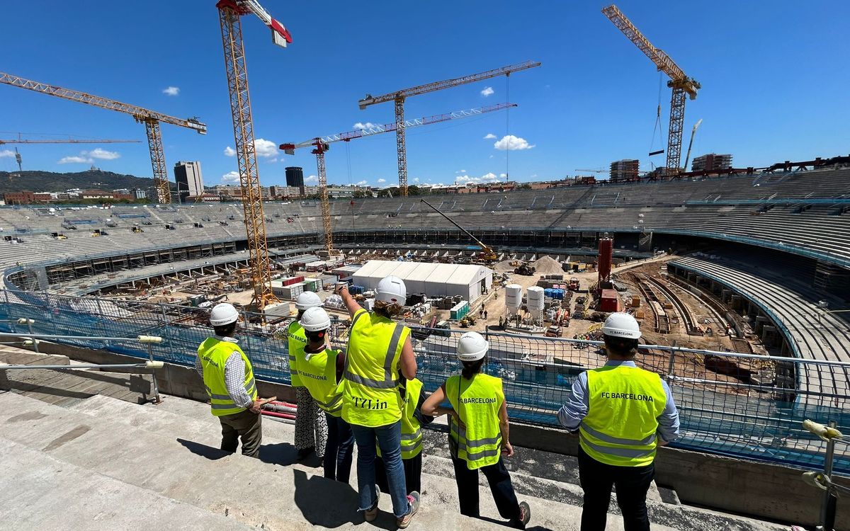 Inicio de la auditoría de accesibilidad en el futuro Spotify Camp Nou