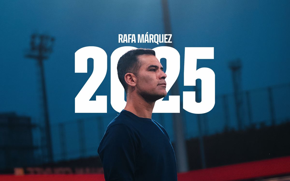 Rafa Márquez continuará una temporada más en el Barça Atlètic