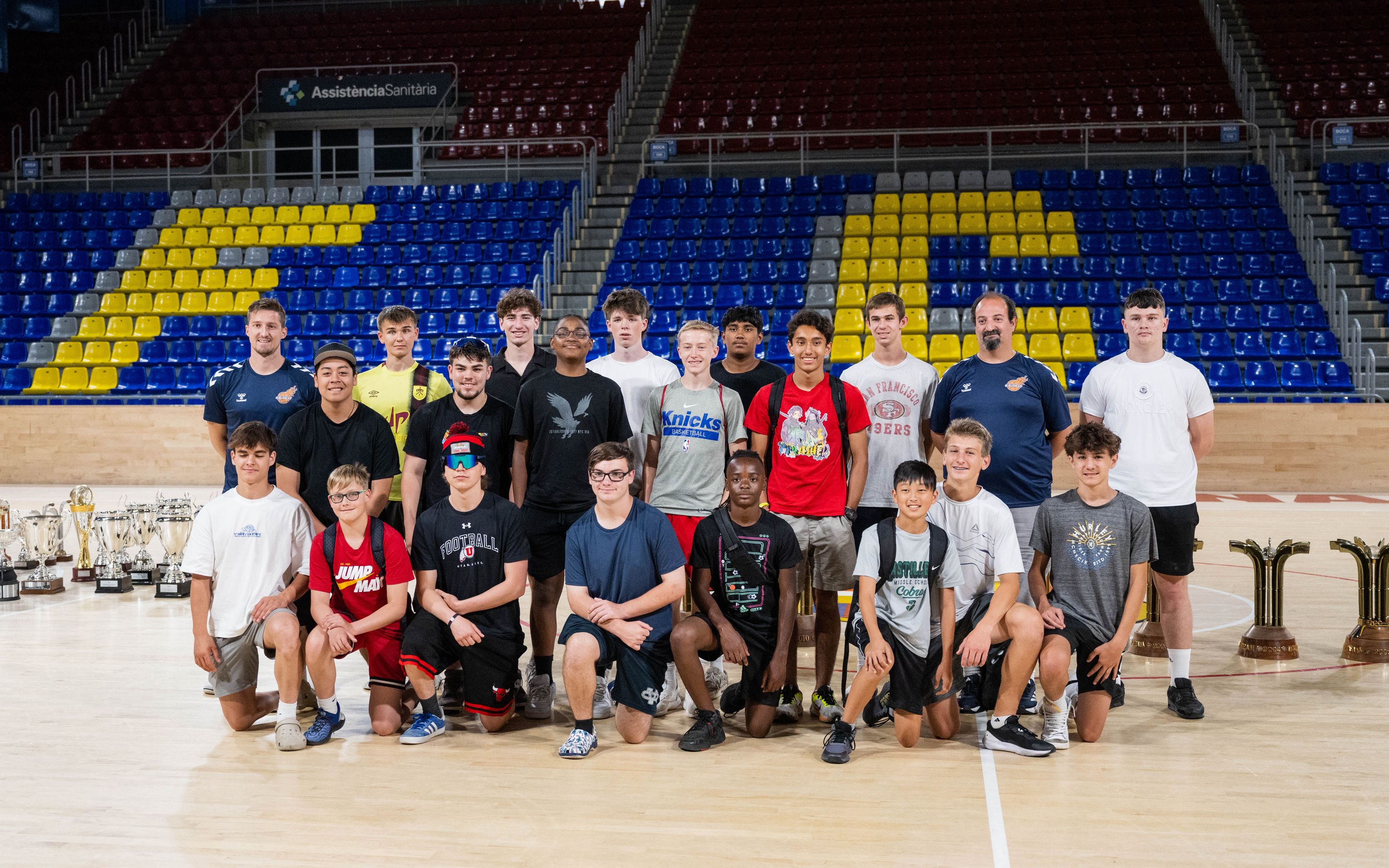 San Francisco Cal Heat visit Barça facilities