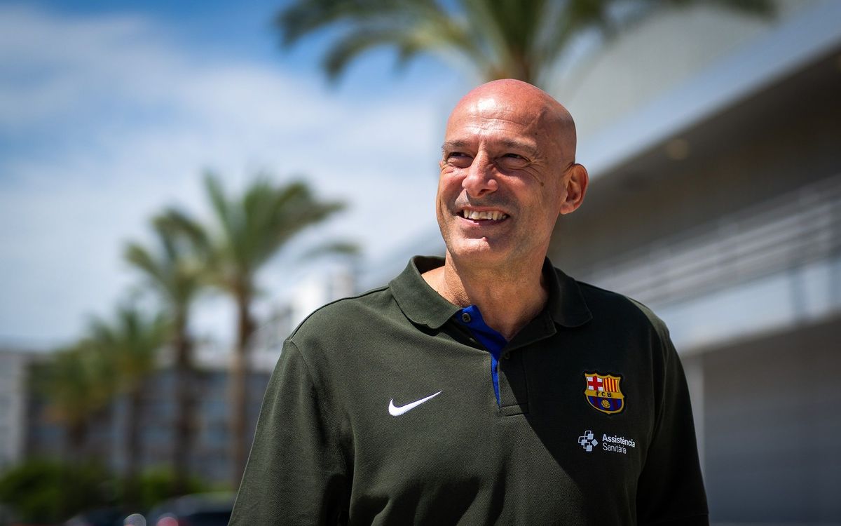 Tino Pérez, new FC Barcelona futsal coach