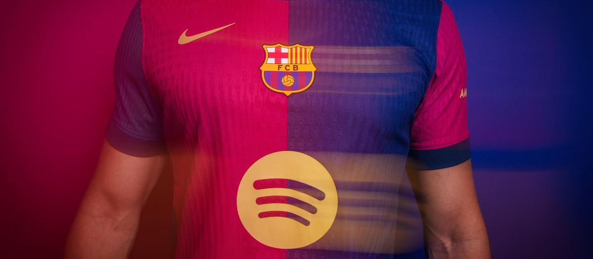 The jersey for the 24/25 season pays tribute to the first ever Barça kit from the year 1899