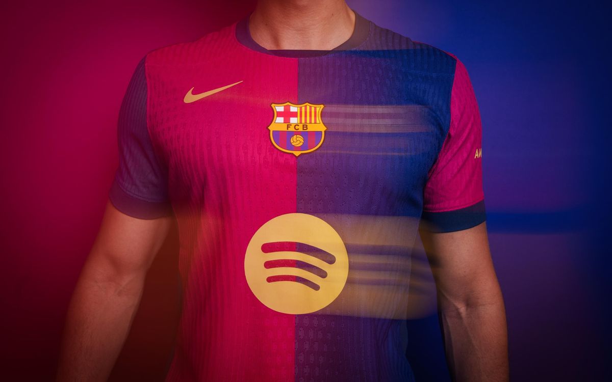 The jersey for the 24/25 season pays tribute to the first ever Barça kit from the year 1899