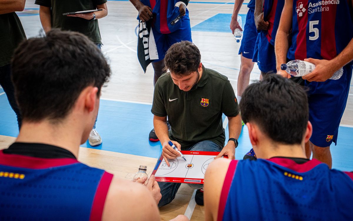 El baloncesto formativo azulgrana consolida su grupo de entrenadores