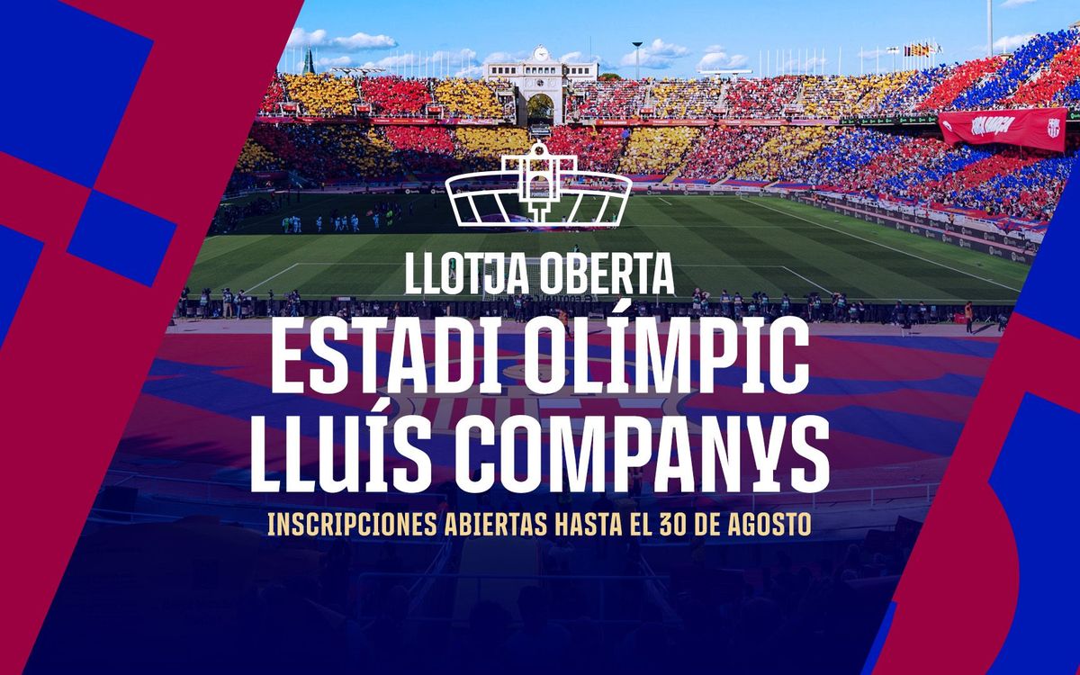 Abierto el formulario para la Llotja Oberta del primer equipo de la temporada 2024/25