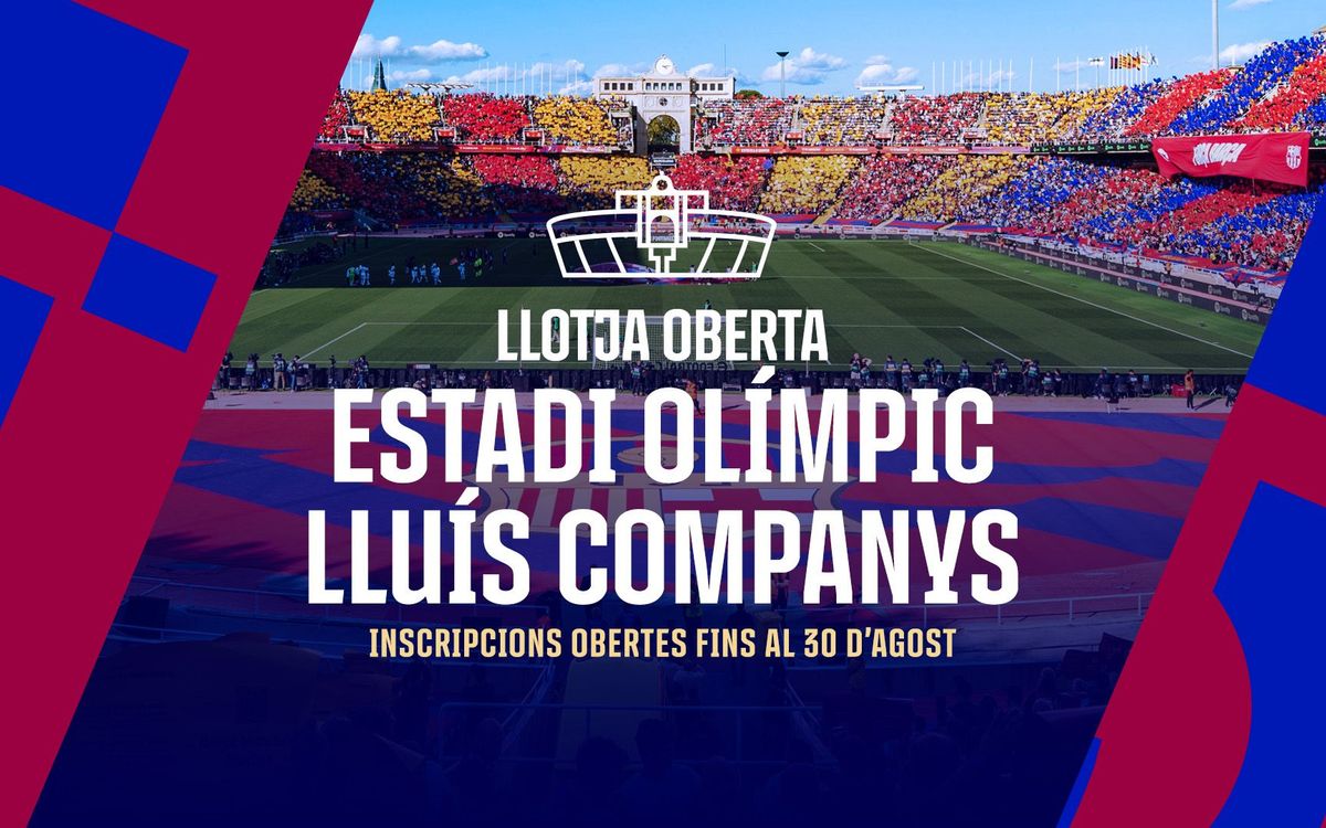 Obert el formulari per a la Llotja Oberta del primer equip de la temporada 2024/25