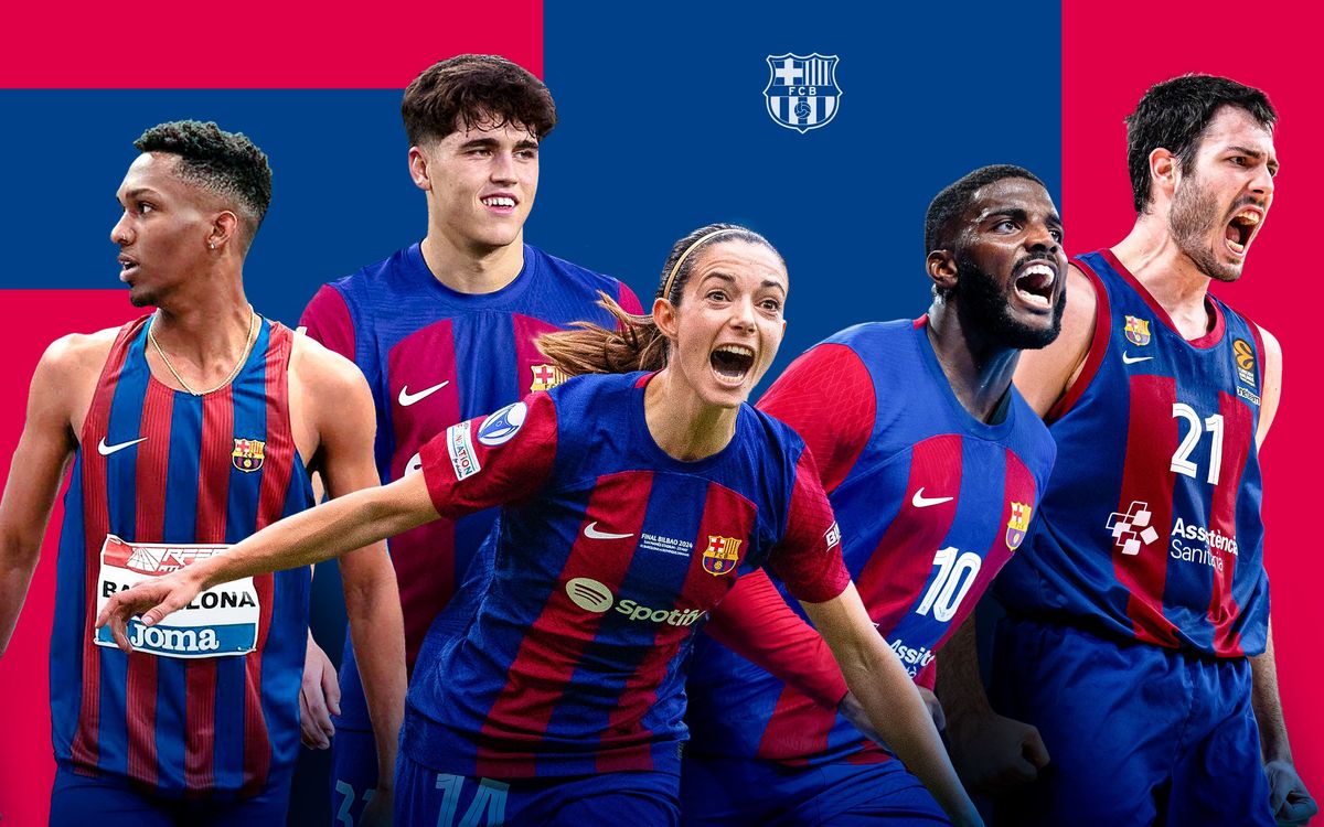 Los deportistas del FC Barcelona en los Juegos Olímpicos de París 2024