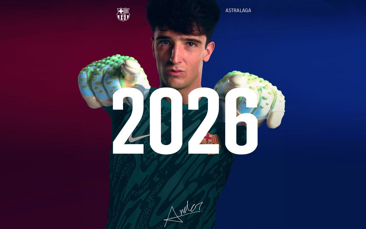 Astralaga staying at FC Barcelona until 2026