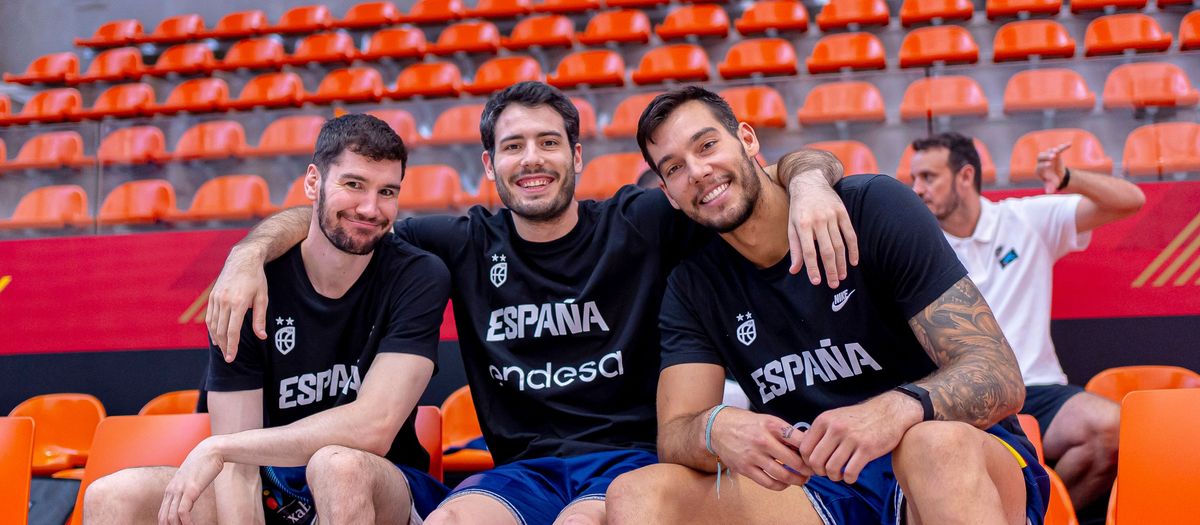 Abrines, Willy y Brizuela, a punto para el inicio de los Juegos Olímpicos