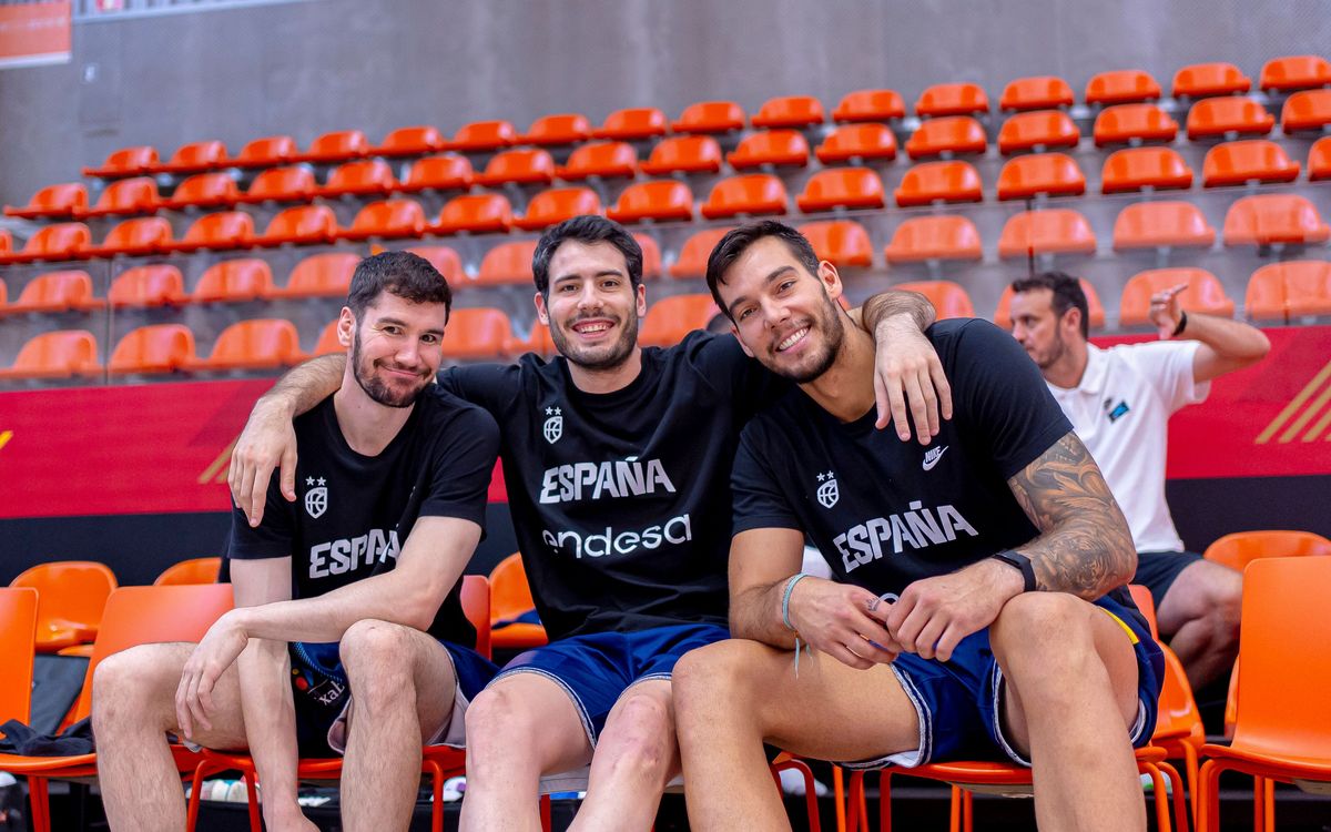 Abrines, Willy i Brizuela, a punt per l'inici dels Jocs Olímpics