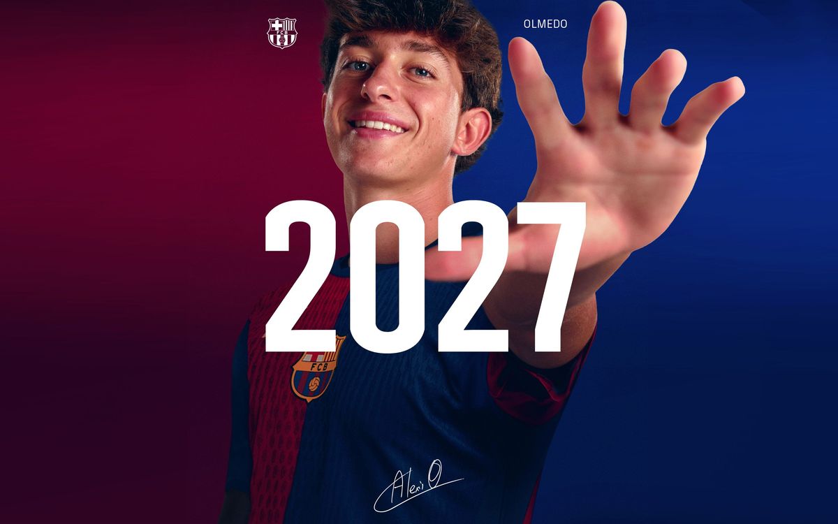 Alexis Olmedo, blaugrana fins al 2027