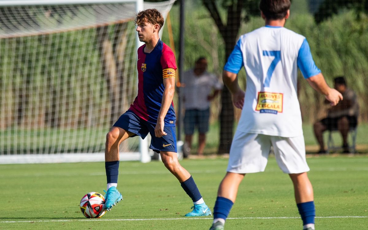 Barça Atlètic - L'Escala: Derrota en el debut de pretemporada (0-1)