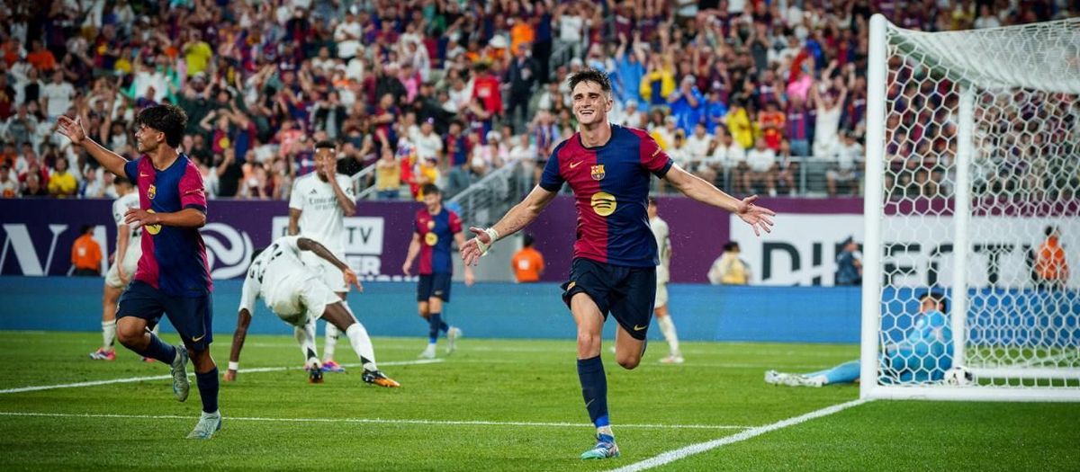 Pau Víctor shines in New York as Barça beat Real Madrid