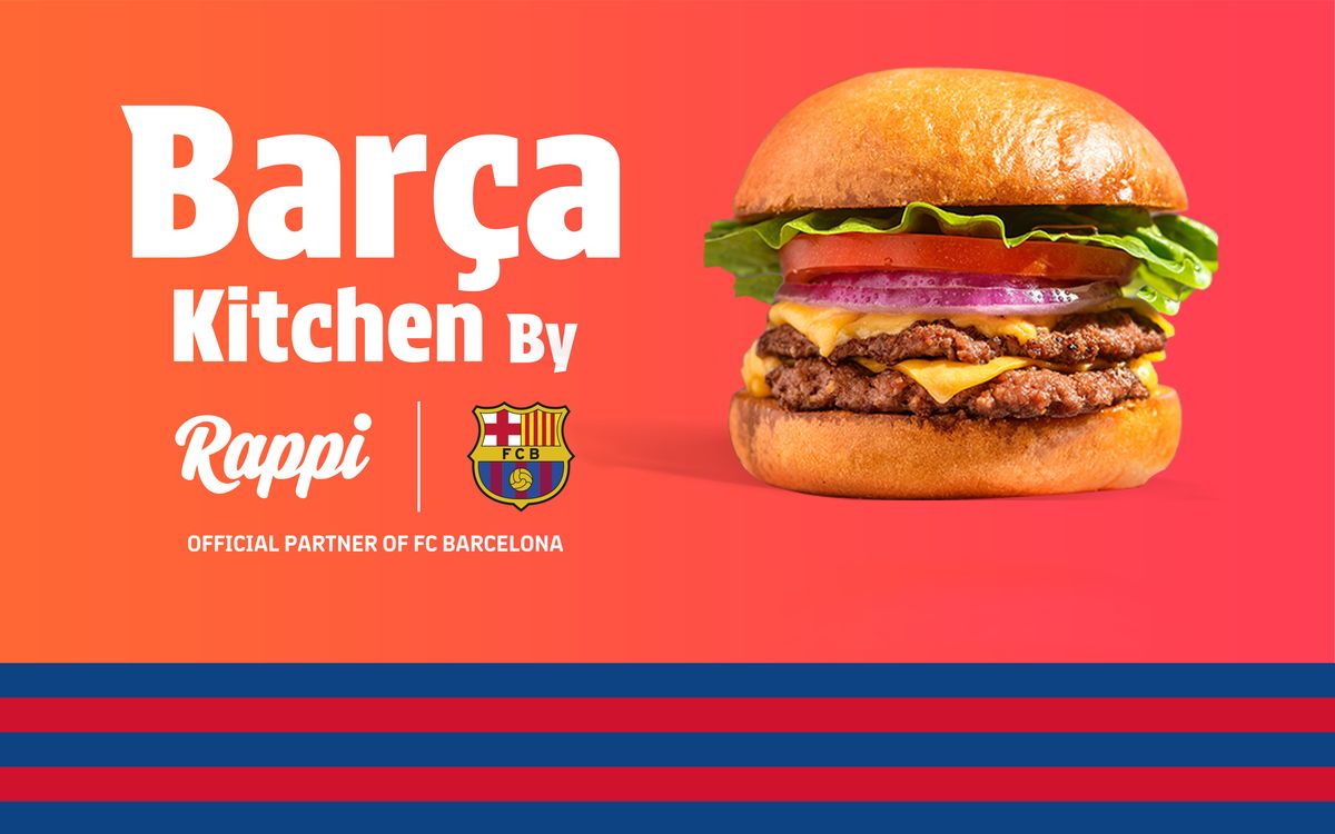 Barça Kitchen, la primera oferta gastronómica a domicilio en clave azulgrana