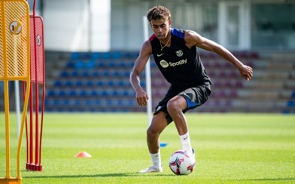 Premier entraînement pour les vainqueurs de l'Euro