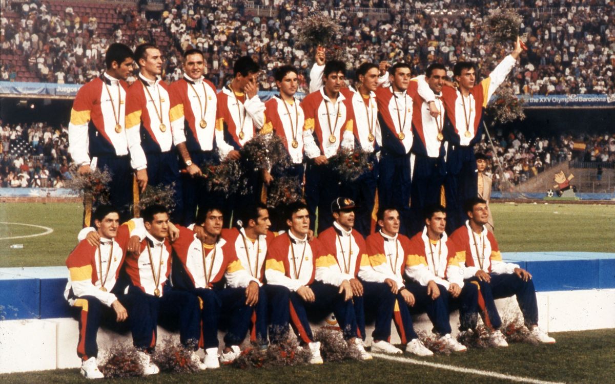 1992_BARCELONA_JJOO1992_Podium_Futbol (AutorDesconegut)