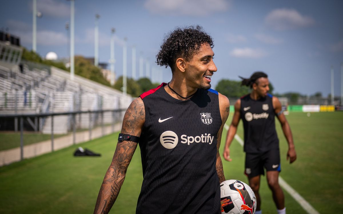 Último entrenamiento en Estados Unidos