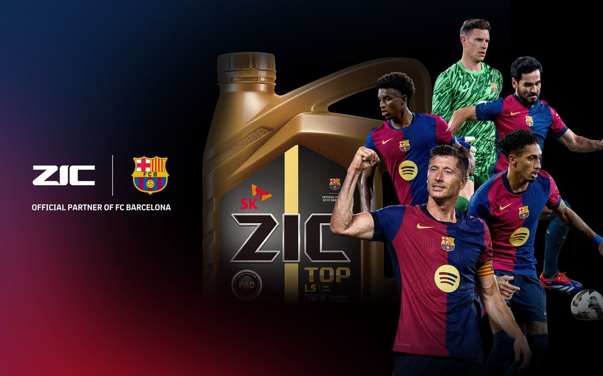 El FC Barcelona y SK Enmove renuevan su patrocinio por tres temporadas