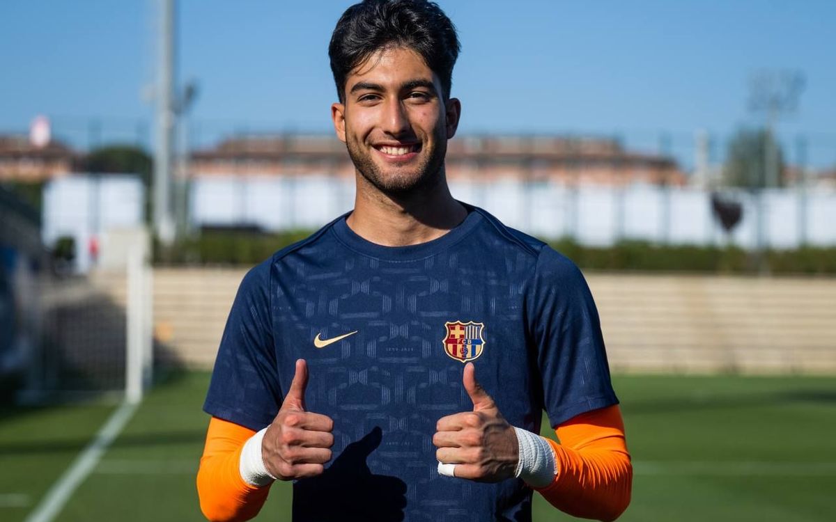 Incorporación de Eldar Taghizada al Barça Atlètic