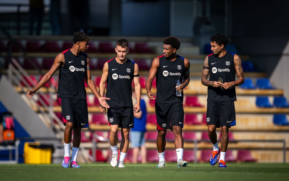 Los dorsales para el Trofeo Joan Gamper