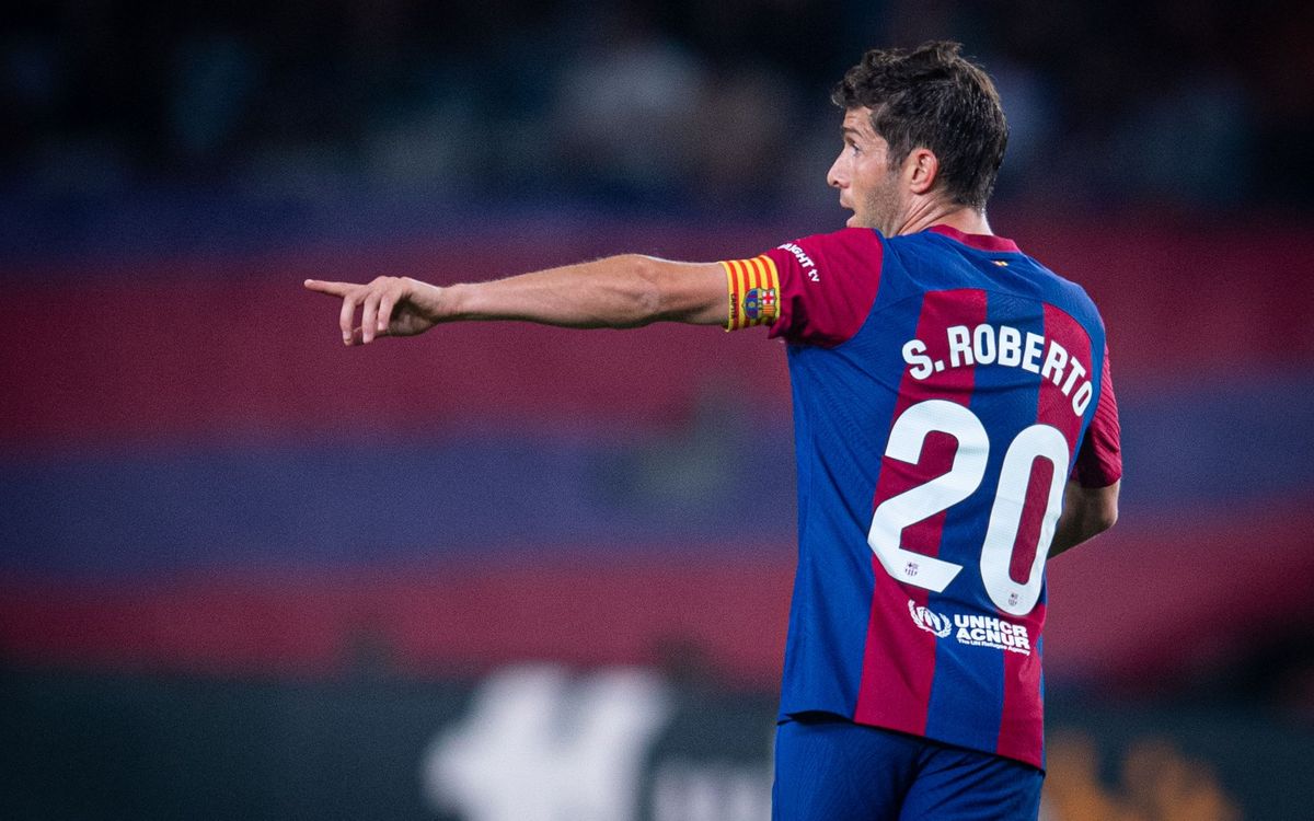 Sergi Roberto bids farewell to FC Barcelona