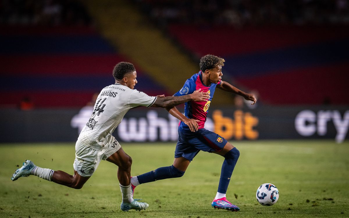 Barça - AS Mónaco: Derrota en el Trofeo Joan Gamper (0-3)