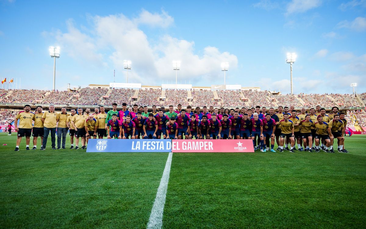 La Fête du Gamper bat son plein au Stade Olympique