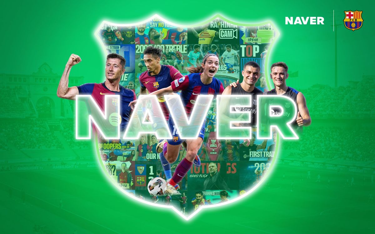 El FC Barcelona estrena canal oficial a NAVER TV