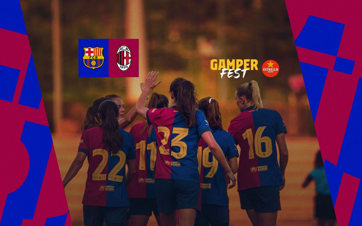 El Trofeo Joan Gamper femenino, fiesta culé en el Estadi Johan Cruyff