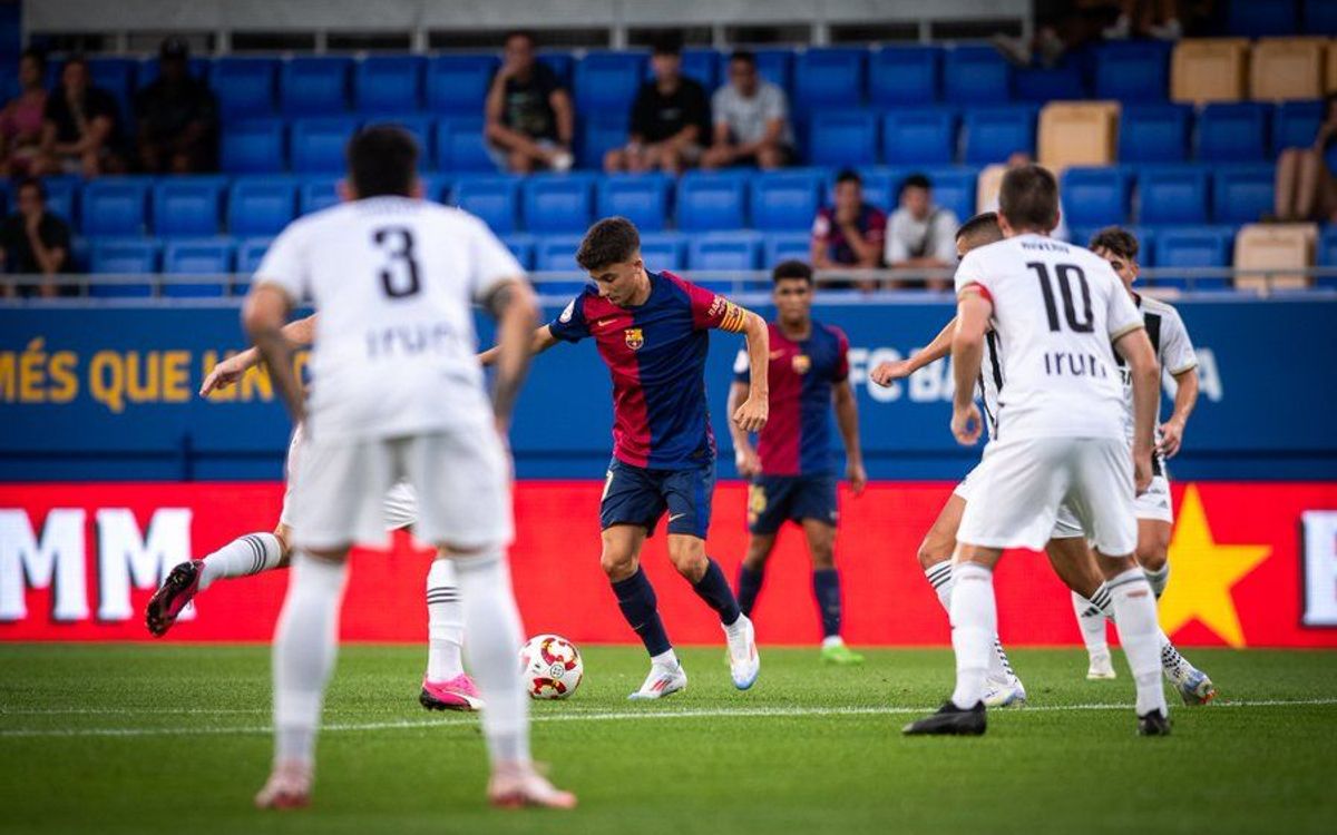 Barça Atlètic – Reial Unió: S'estrenen amb empat (1-1)