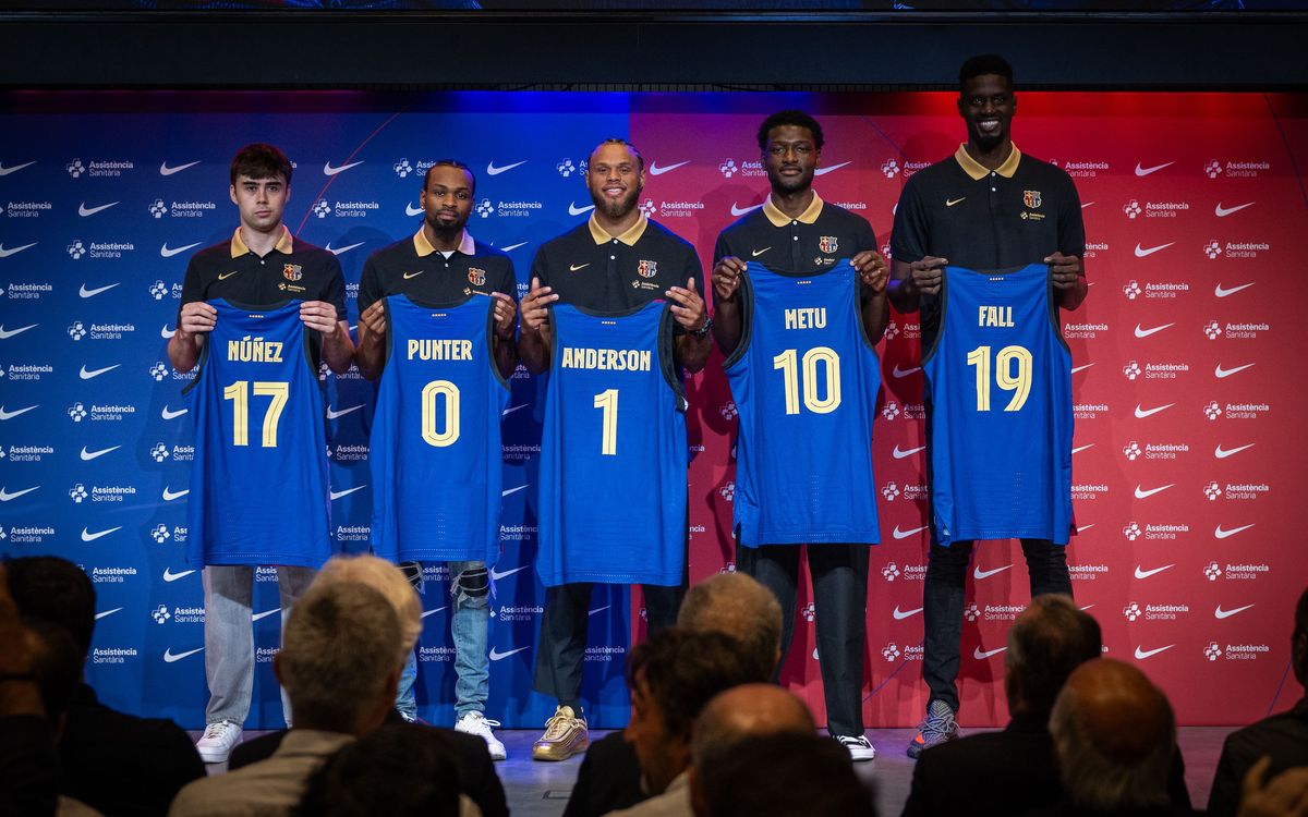 Los cinco fichajes del baloncesto, presentados