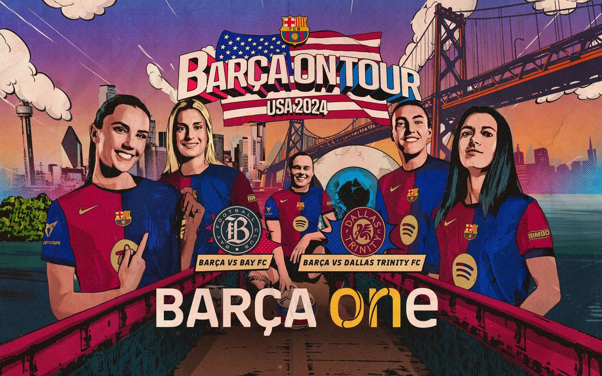 Barça One emite en directo los partidos del USA Tour del Femenino