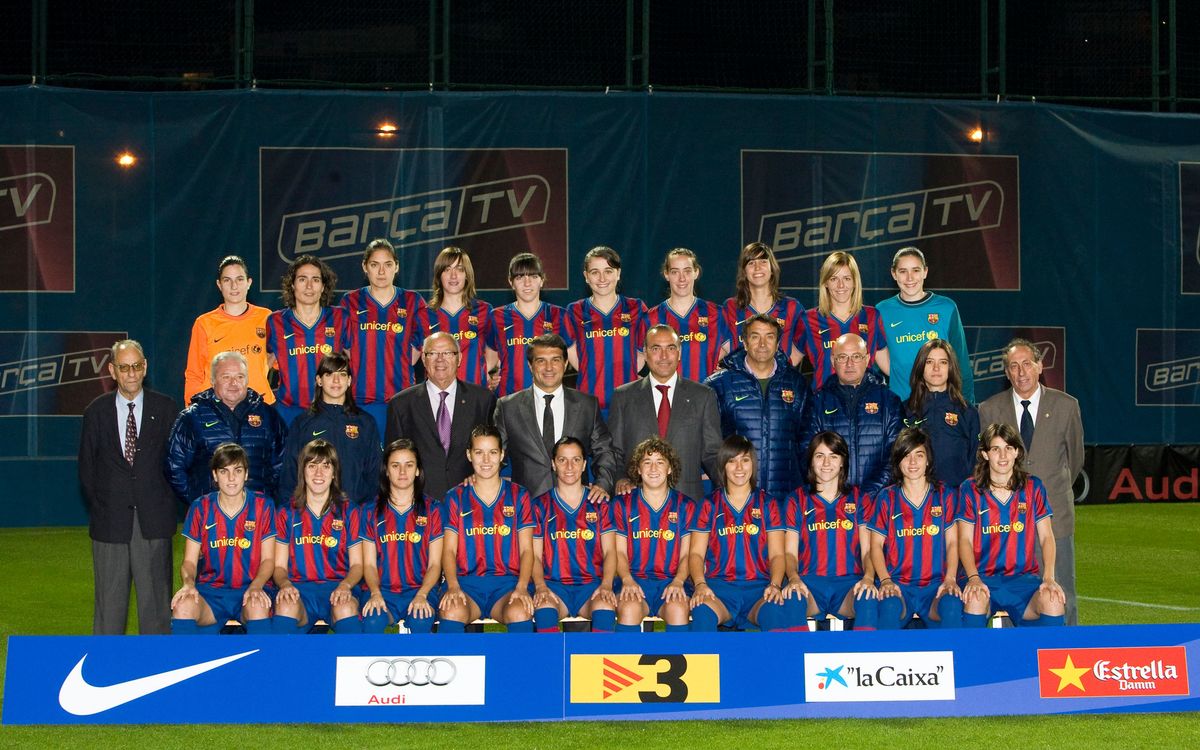 15 años del primer título del Barça femenino como sección oficial