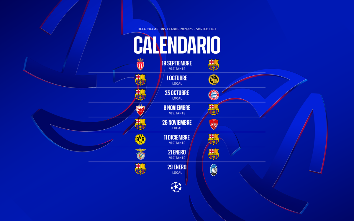 calendario sorteo champions web