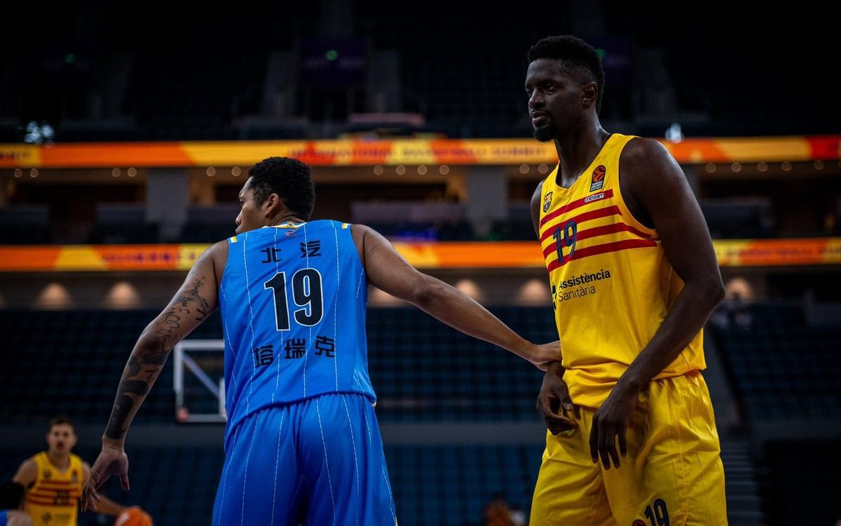 Barça - Beijing Ducks: Guanyen rodatge i partits (99-57)