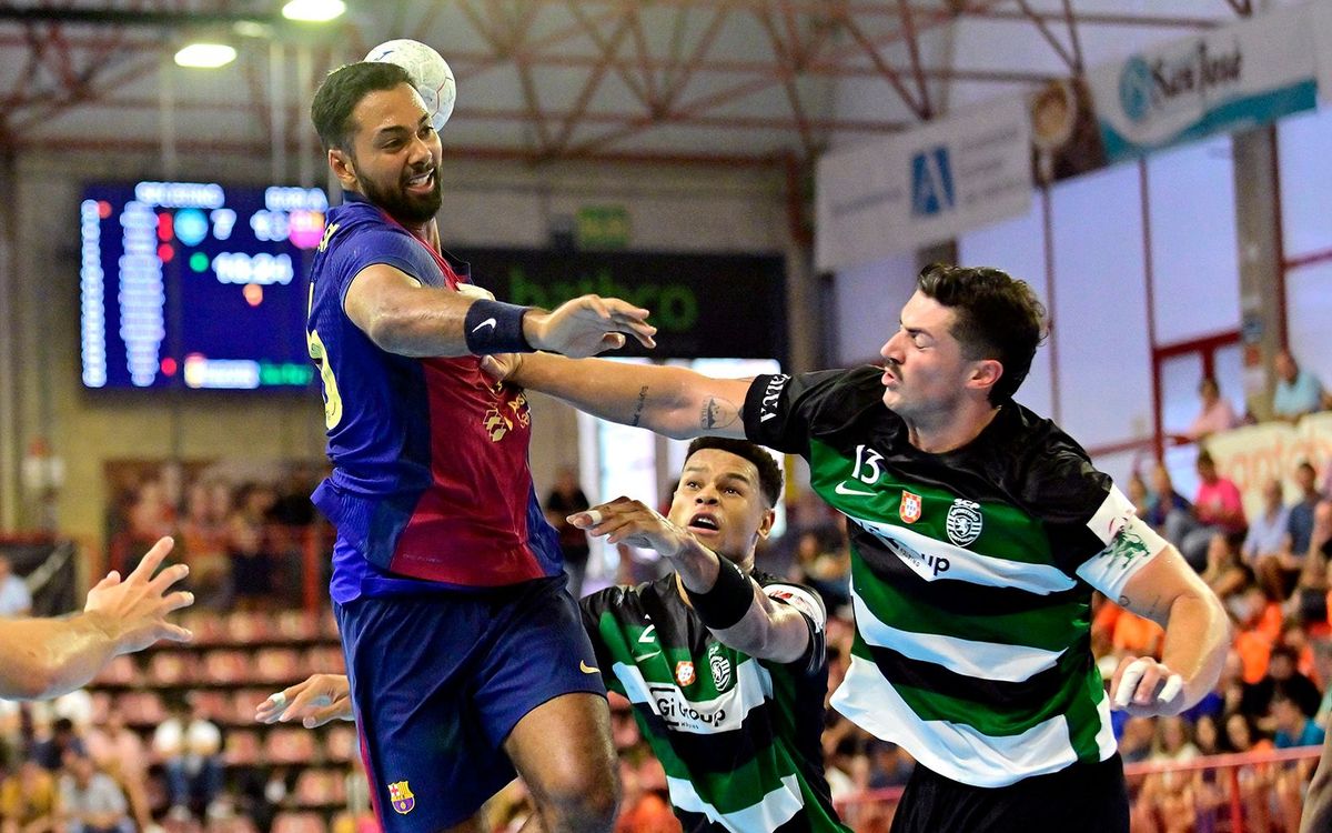 Sporting CP - Barça: ¡Campeones de la Supercopa Ibérica! (33-38)