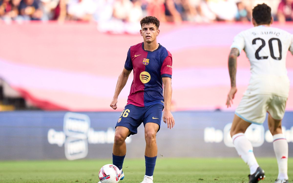 Sergi Domínguez réalise ses débuts avec le Barça