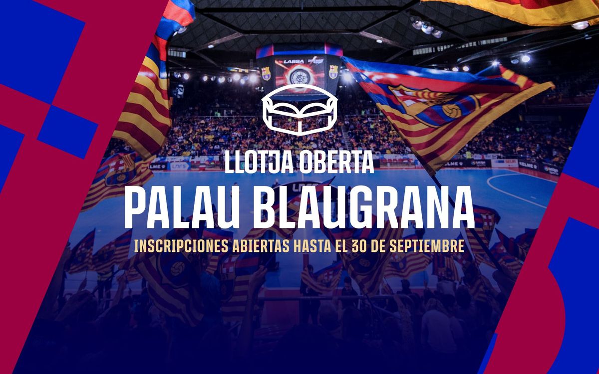 Llotja Oberta en el Palau Blaugrana para socios y socias