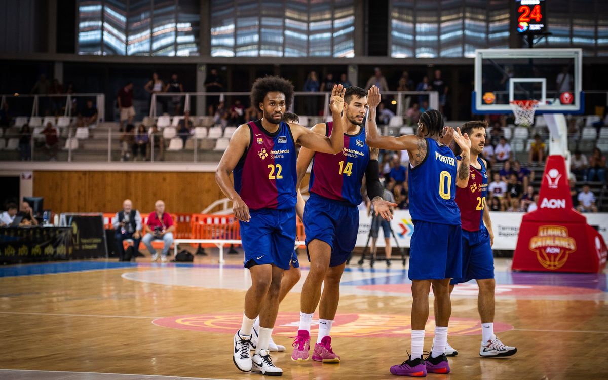 Baloncesto Girona - Barça: Remontando hacia la final (79-83)