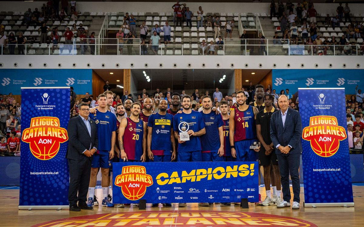 Barça - Manresa: Campeones de la Liga Catalana (98-81)